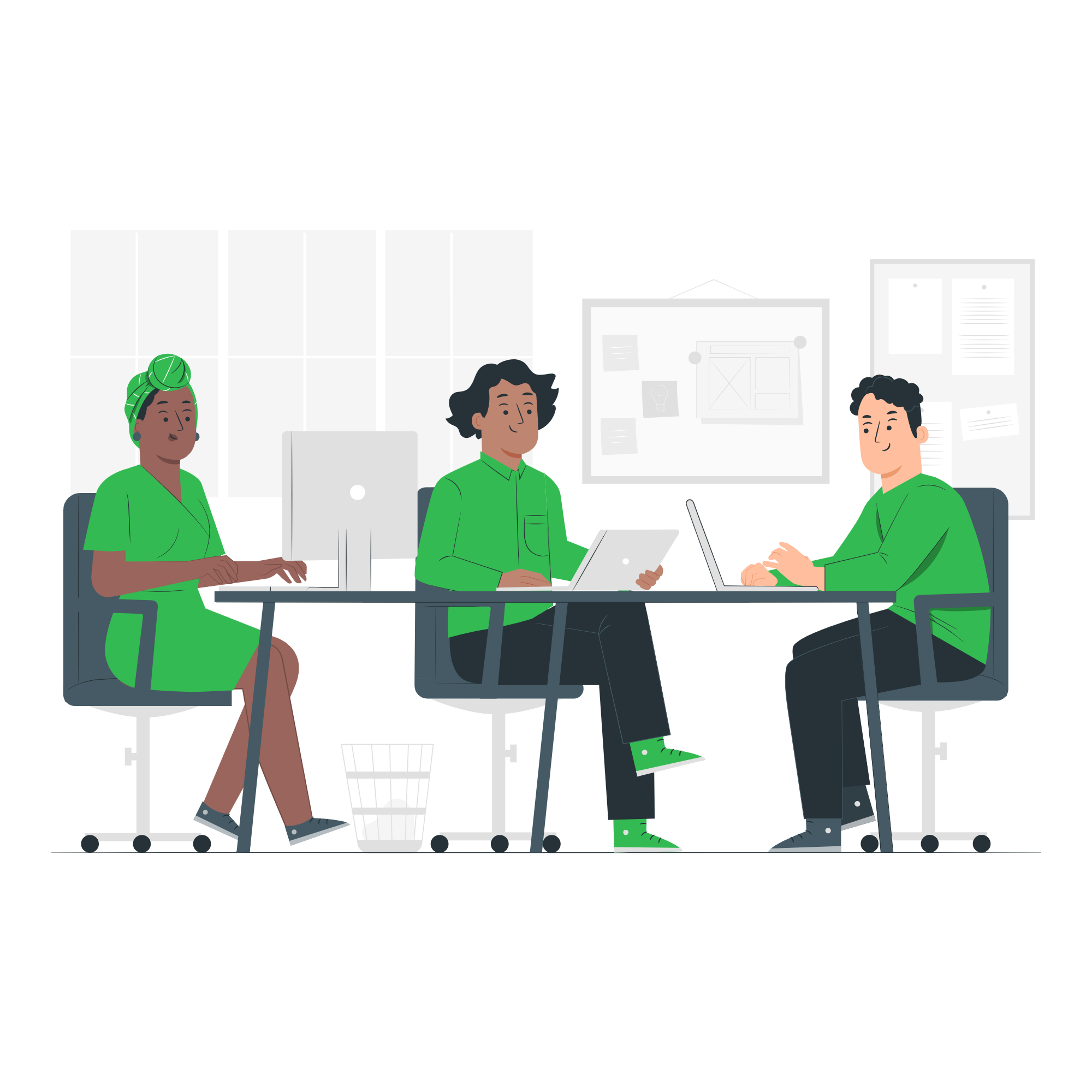 Illustration d’UX/UI design
